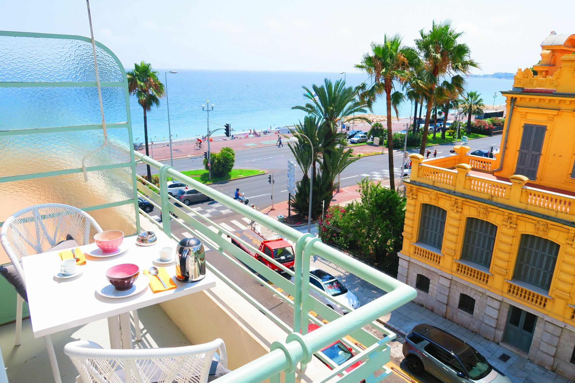Sea View - Promenade Des Anglais 1 Bdr Nizza Exterior foto